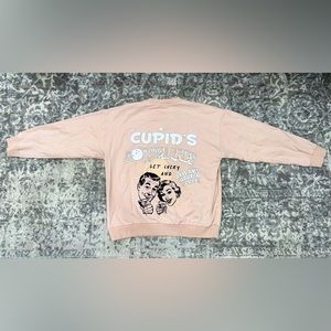 boys lie cupid crewneck